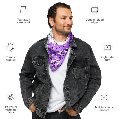 Drag Pride Waves Bandana